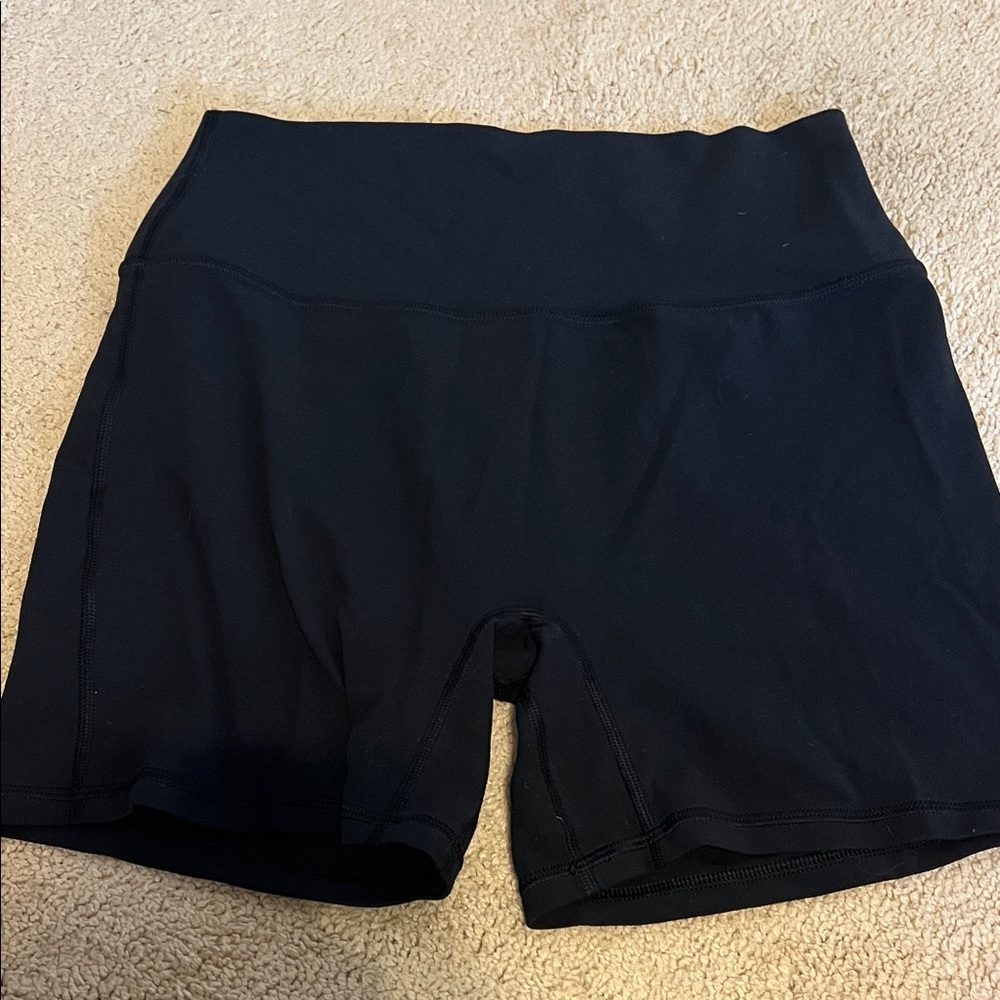 NWOT YPB studioflex bike shorts black size M